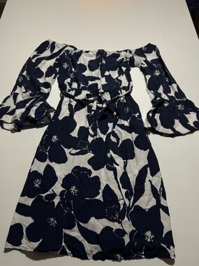 Off Shoulder Ruffle Dress